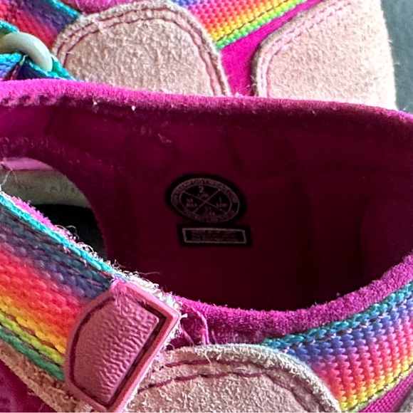 Keen seacamp 2 Pink and Rainbow Kids Sandals - Picture 5 of 5